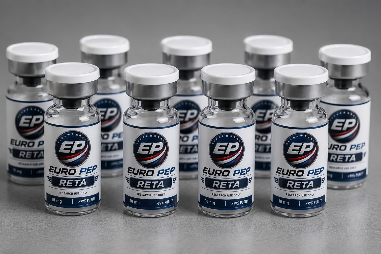 EuroPep Retatrutide research vials