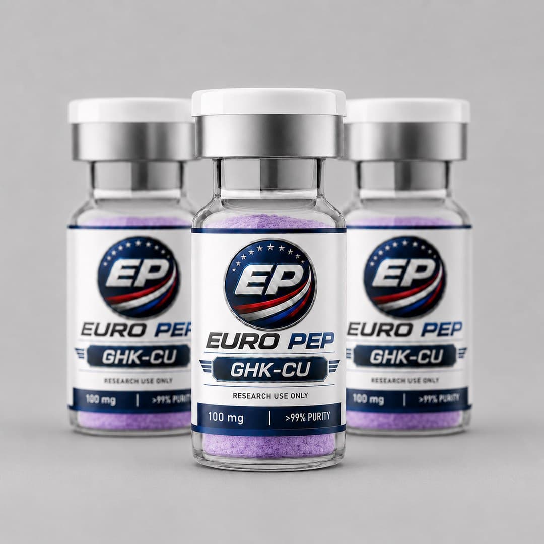 EuroPep GHK-Cu, 100mg vial, research use only